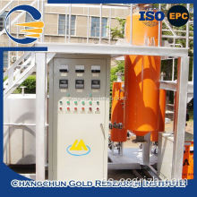 Elución caliente y electrowinning para la planta de procesamiento de oro.
